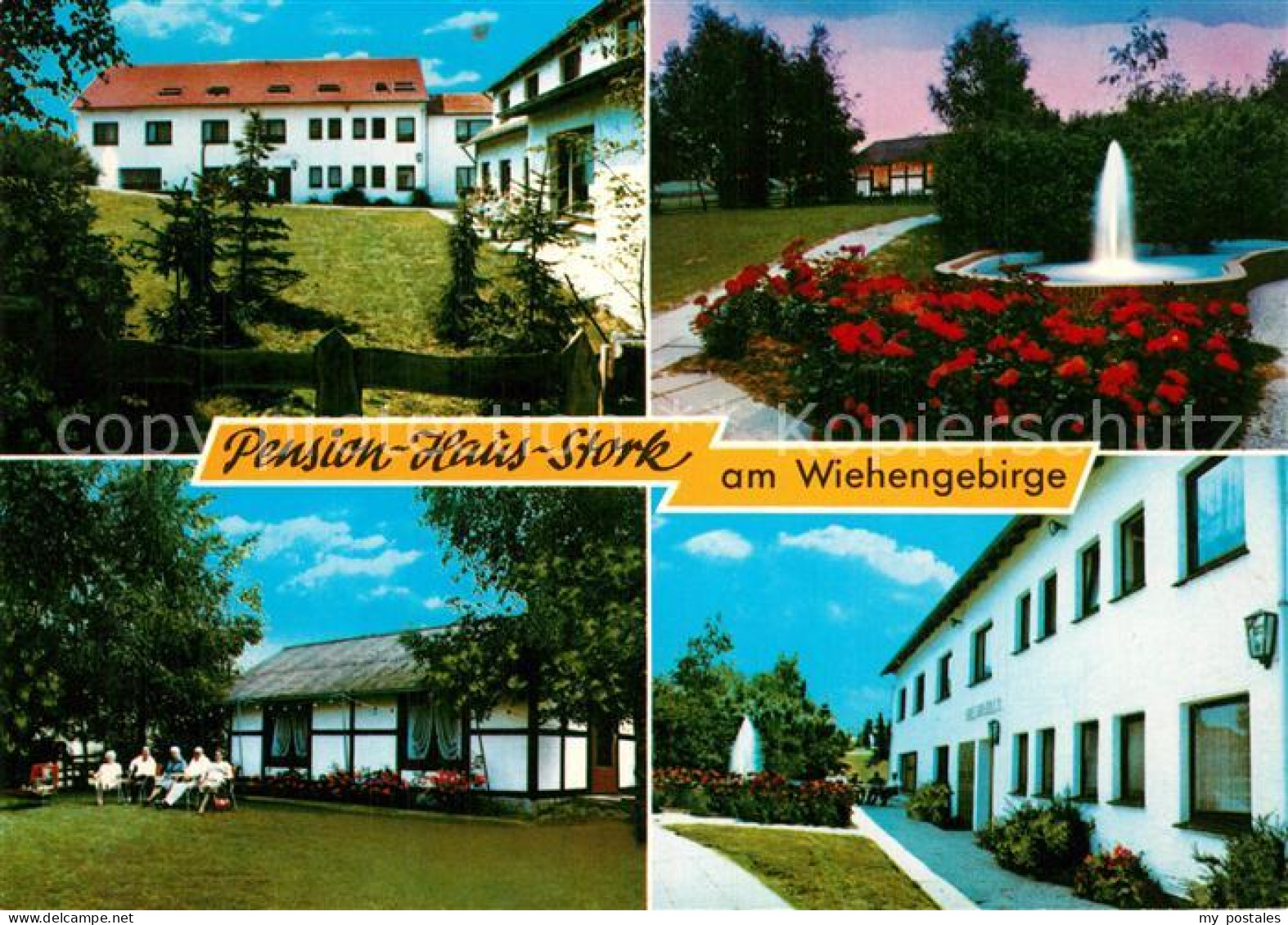 73543591 Bad Holzhausen Luebbecke Pension Haus Stork Am Wiehengebirge Park Brunn - Getmold