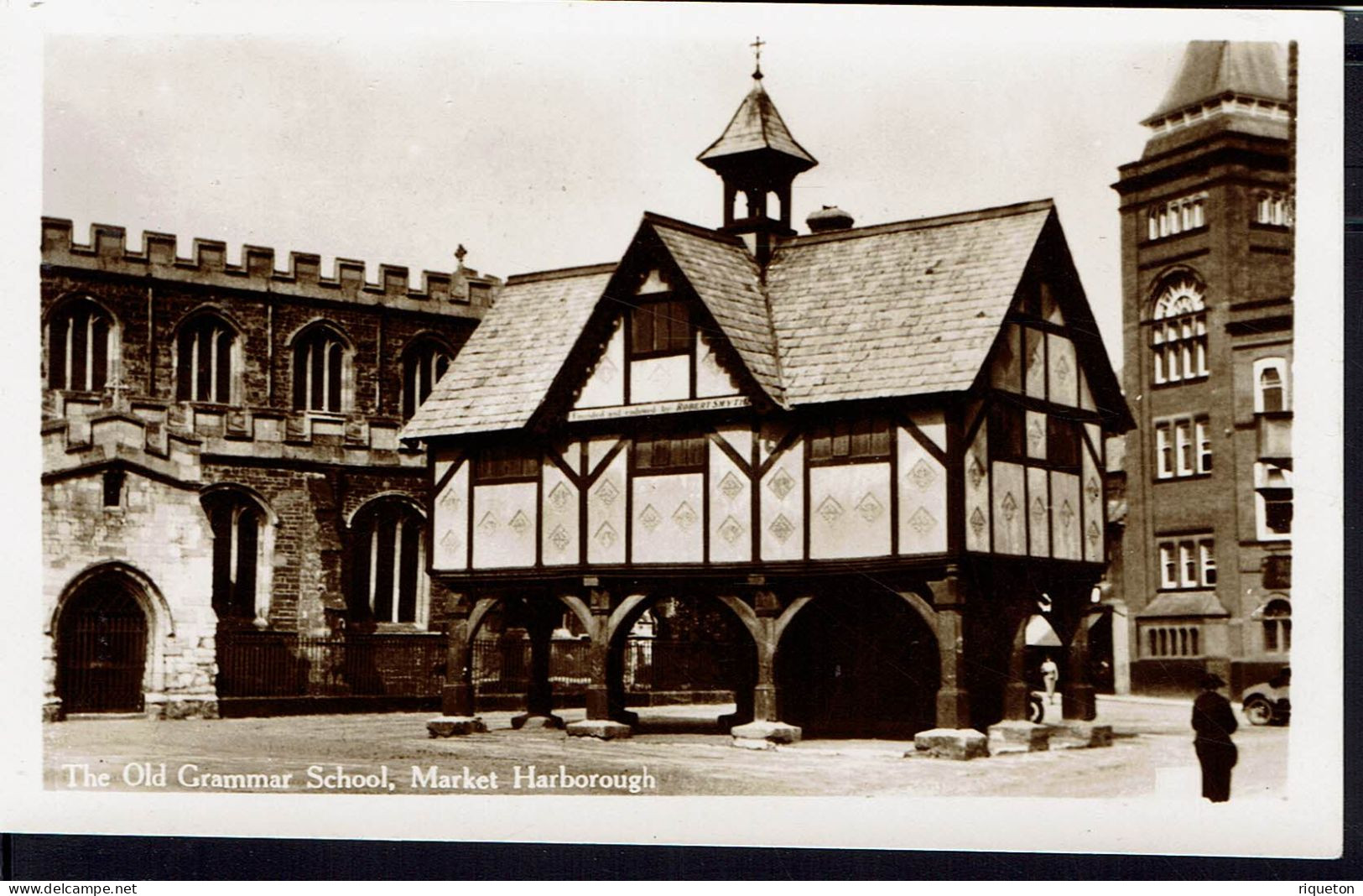 Royaume-Uni. Post Card The Old Grammar School. Market Harborough. - Altri & Non Classificati