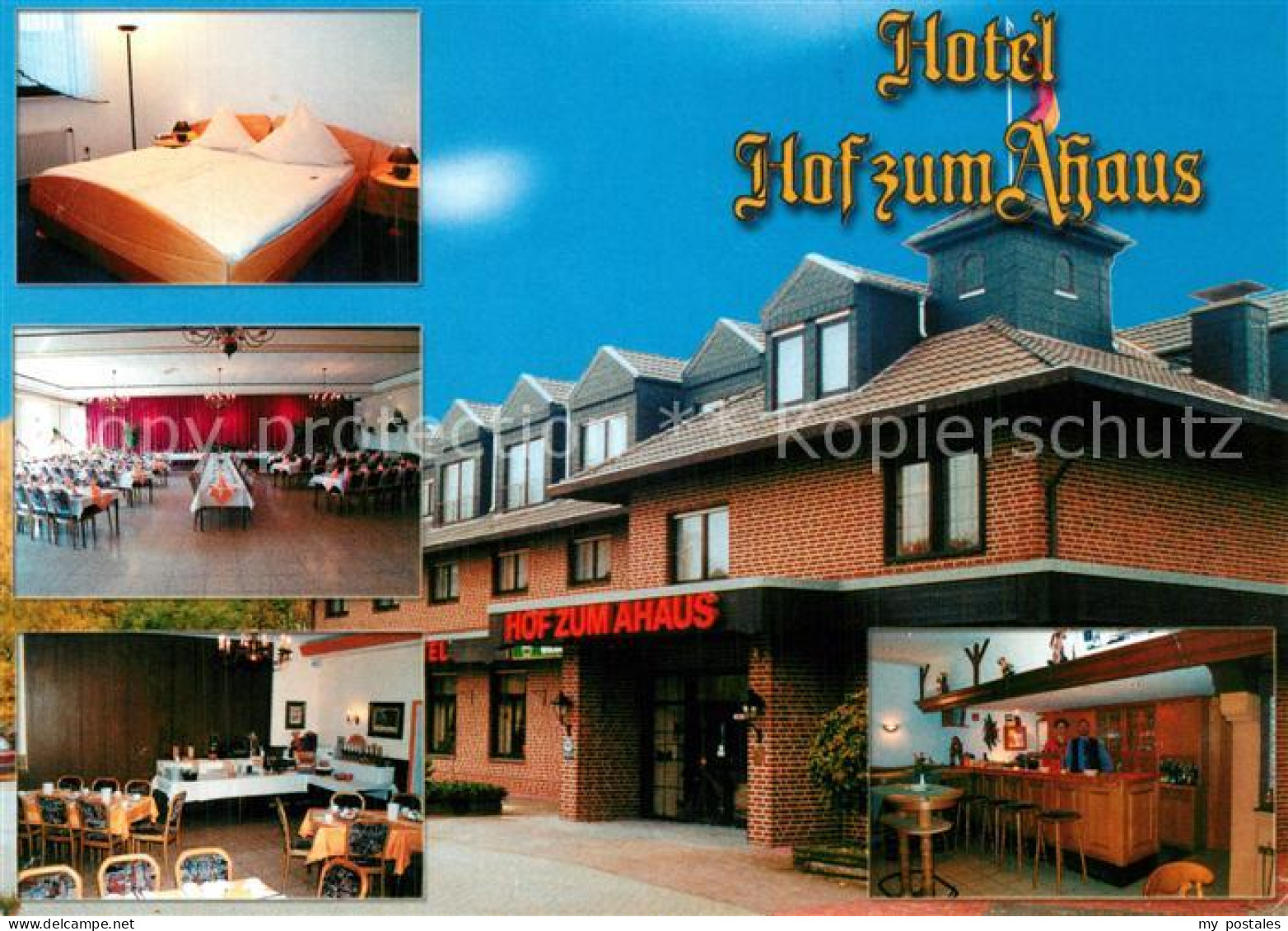 73543577 Wuellen Hotel Hof Zum Ahaus Speisesaal Zimmer Wuellen - Ahaus