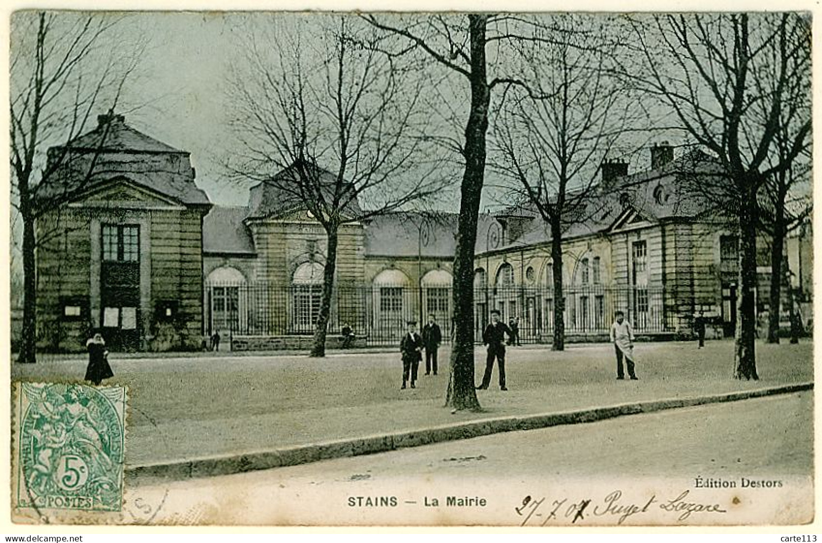 93 - B12812CPA - STAINS - La Mairie - Bon état - SEINE-SAINT-DENIS - Stains