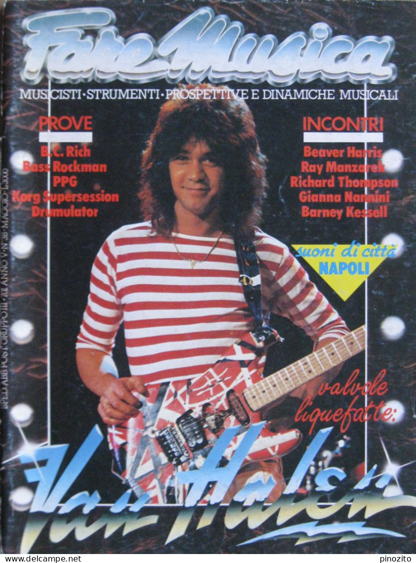 FAREMUSICA 38 1984 Van Halen Ray Manzarek Gianna Nannini Beaver Harris Barney Kessel - Music