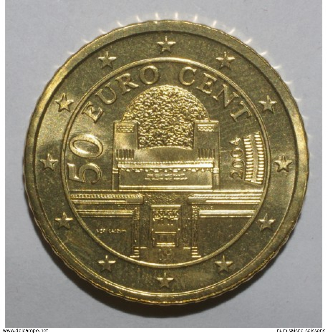 AUTRICHE - 50 CENT 2004 - DE LA SECESSION - SUPERBE A FLEUR DE COIN - Oostenrijk