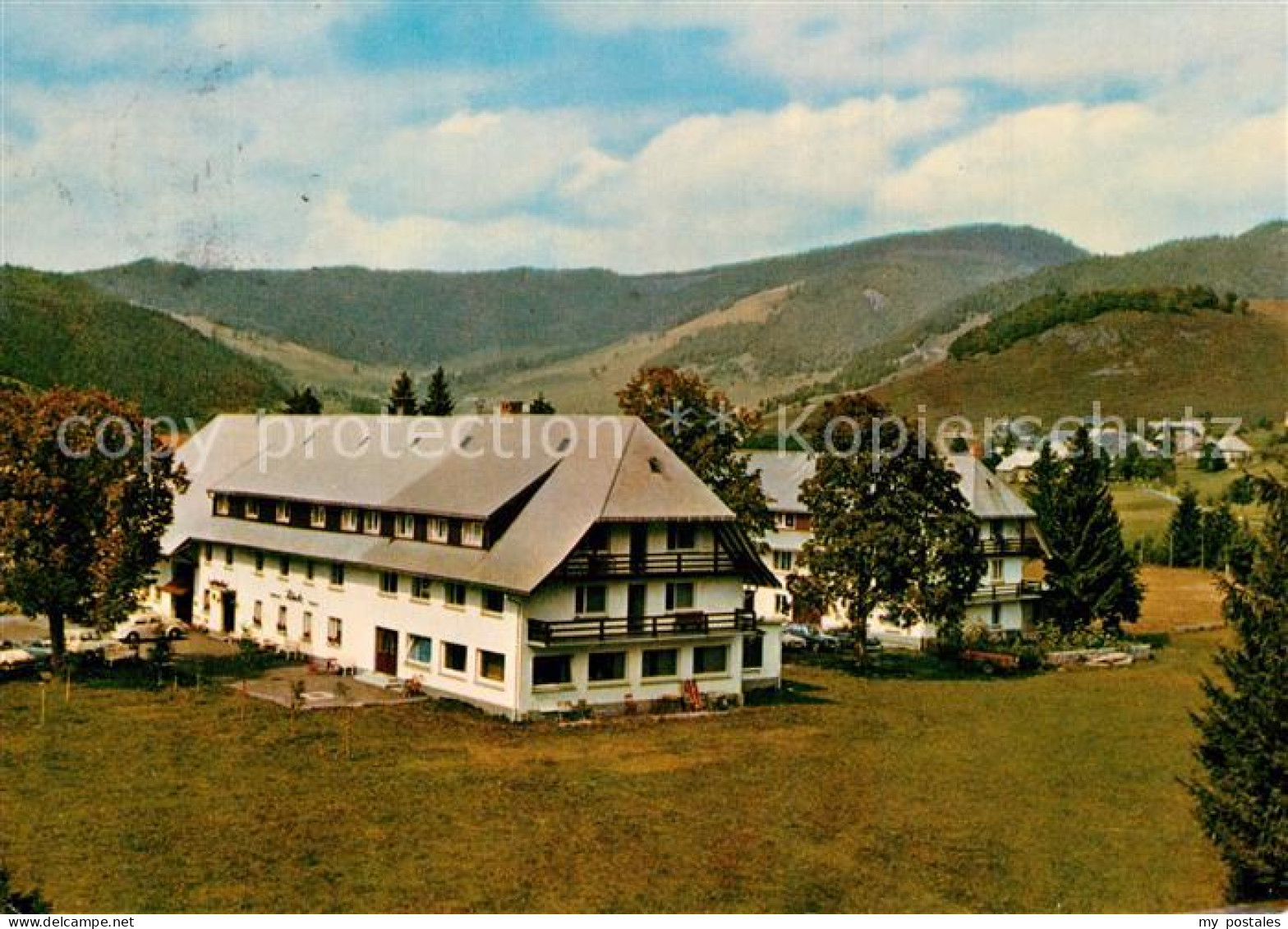 73543097 Bernau Schwarzwald Gasthof Pension Roessle Hoehenluftkurort Bernau Schw - Bernau