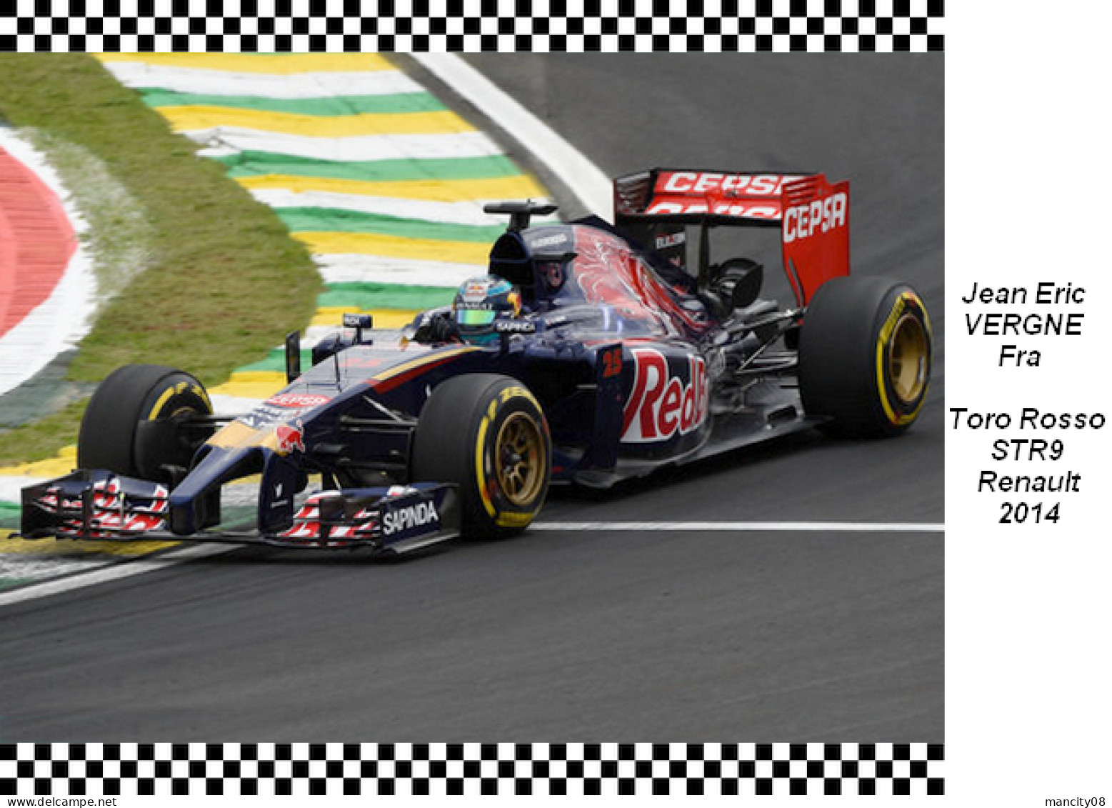 Jean Eric  Vergne  Toro Rosso  STR9   2014 - Grand Prix / F1