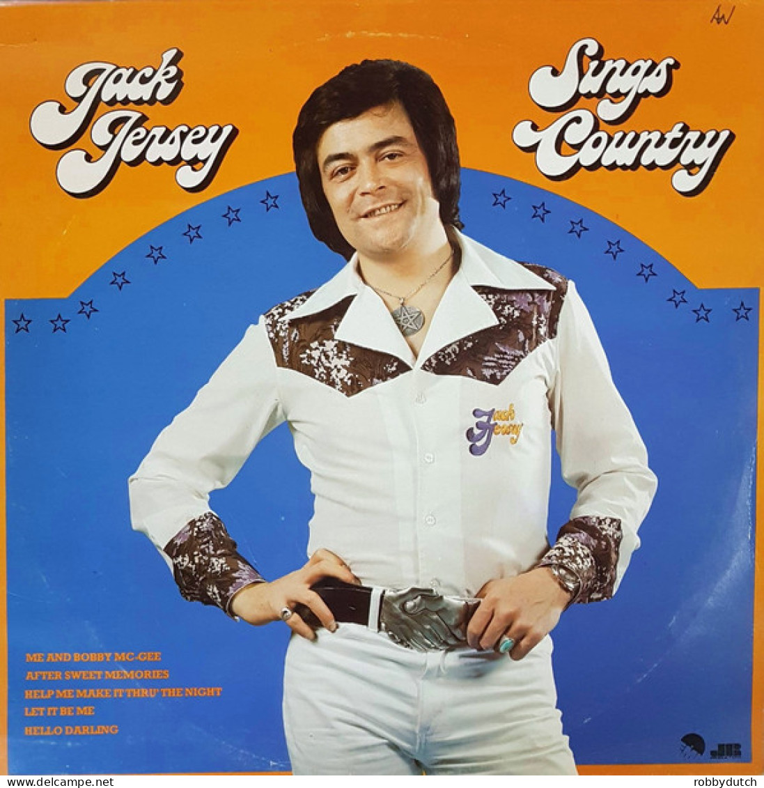 * LP *  JACK JERSEY SINGS COUNTRY (Holland 1976) - Country Y Folk