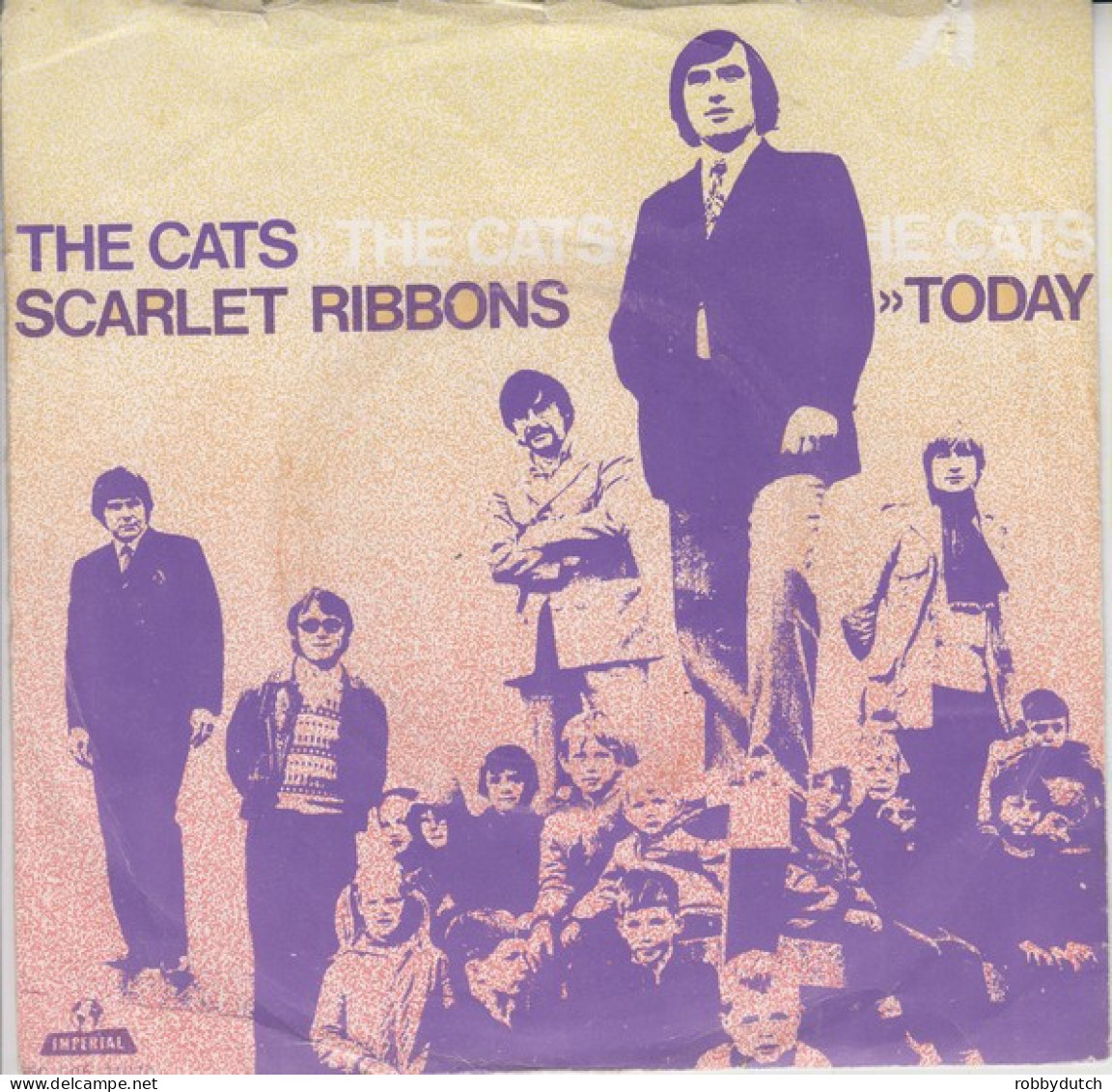 * 7" *  The CATS - SCARLET RIBBONS (Holland 1969) - Disco, Pop