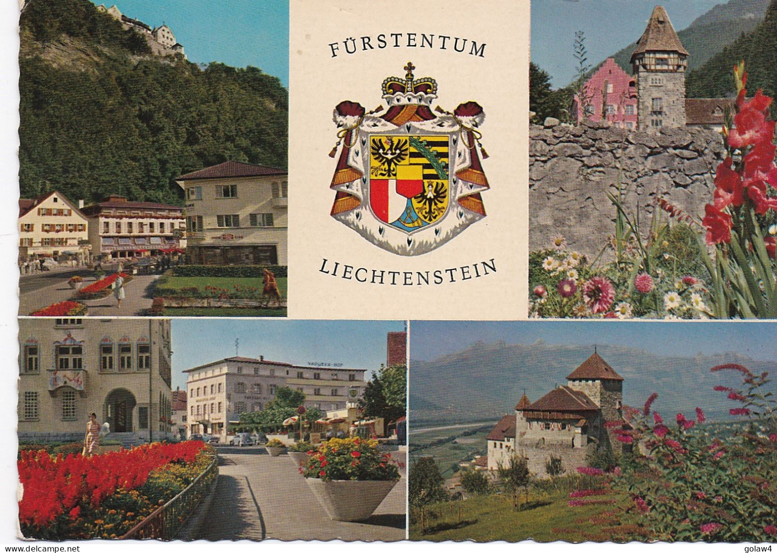 36253# CARTE POSTALE FÜRSTENTUM Obl 9491 NENDELN LIECHTENSTEIN 1967 Pour LUXEMBOURG BONNEVOIE - Briefe U. Dokumente