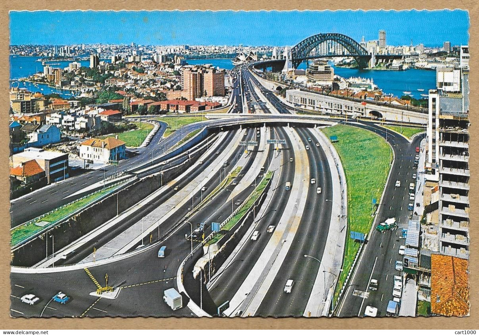 NORTHERN EXPRESSWAY APPROACH TO SIDNEY HARBOUR BRIDGE N°H368 - Sydney