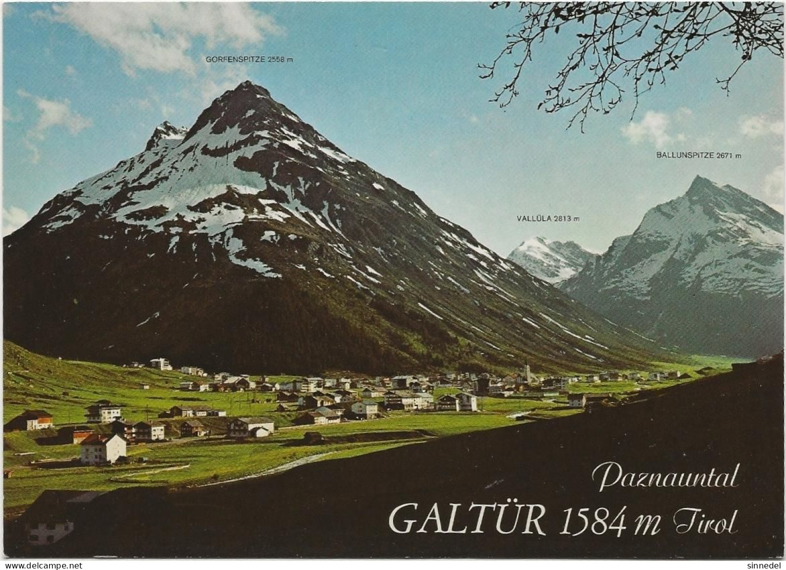 LOT DE CARTE DE GALTUR   VOIR SCAN POUR ETAT - Galtür