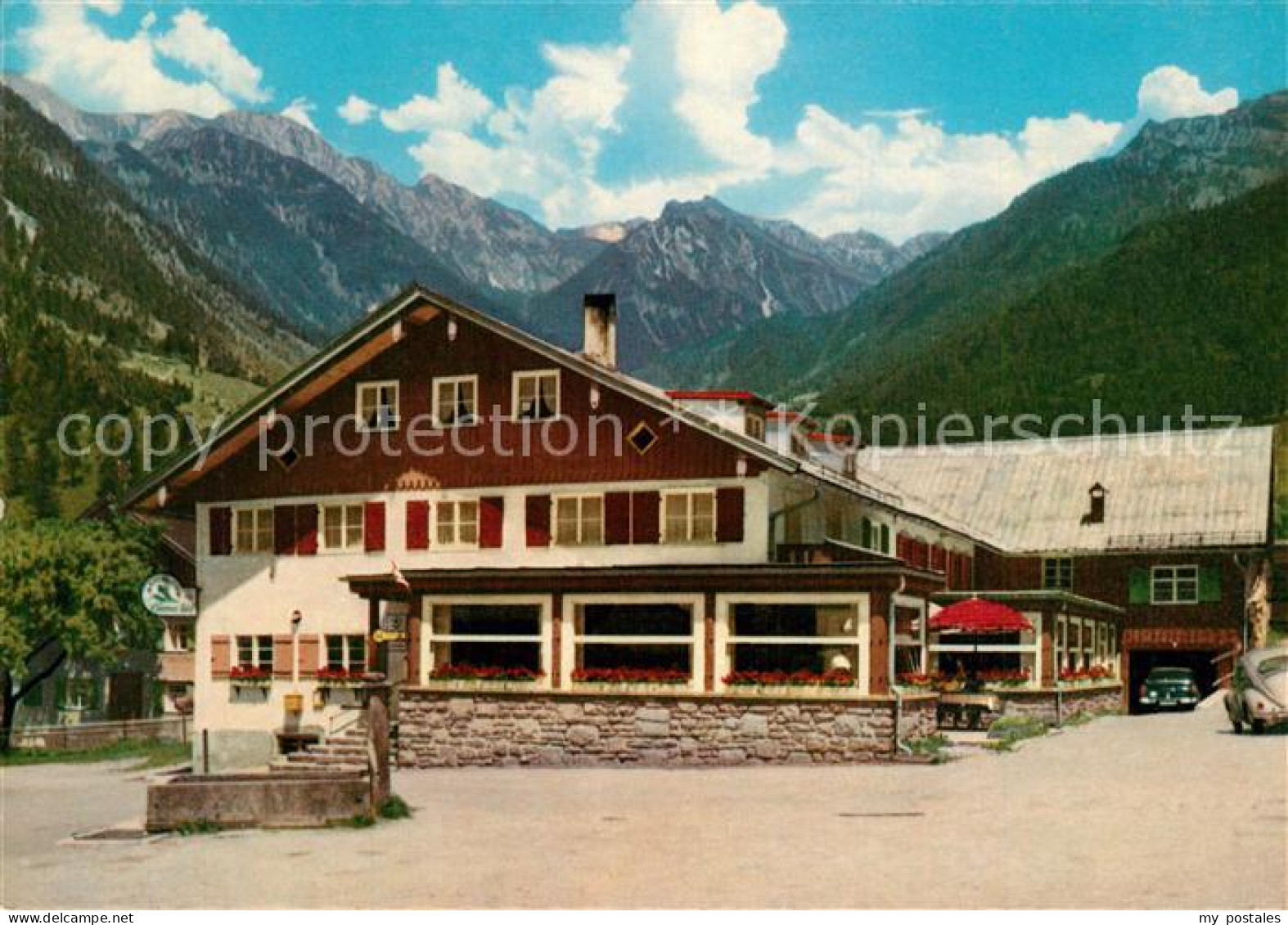 73542978 Hinterstein Bad Hindelang Alpenhotel Pension Gruener Hut Allgaeuer Alpe - Hindelang