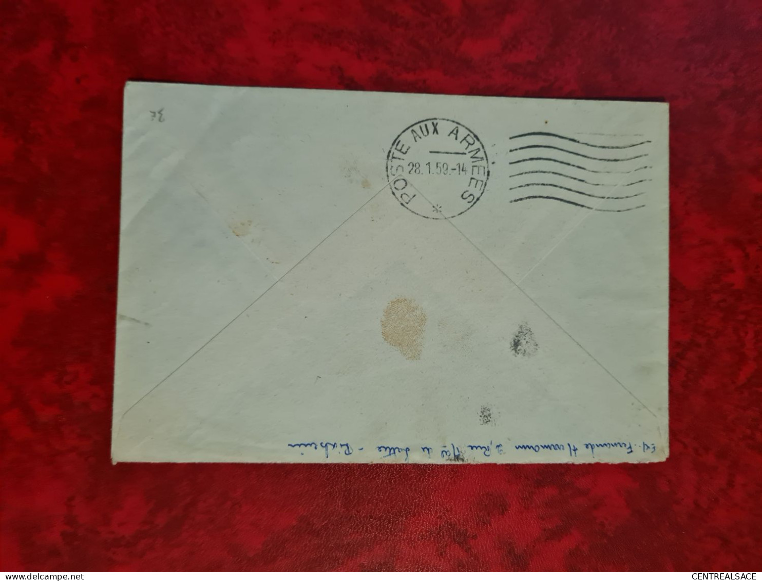 LETTRE RIXHEIM POUR POSTE AUX ARMEES 1959 SP 69564 - Other & Unclassified