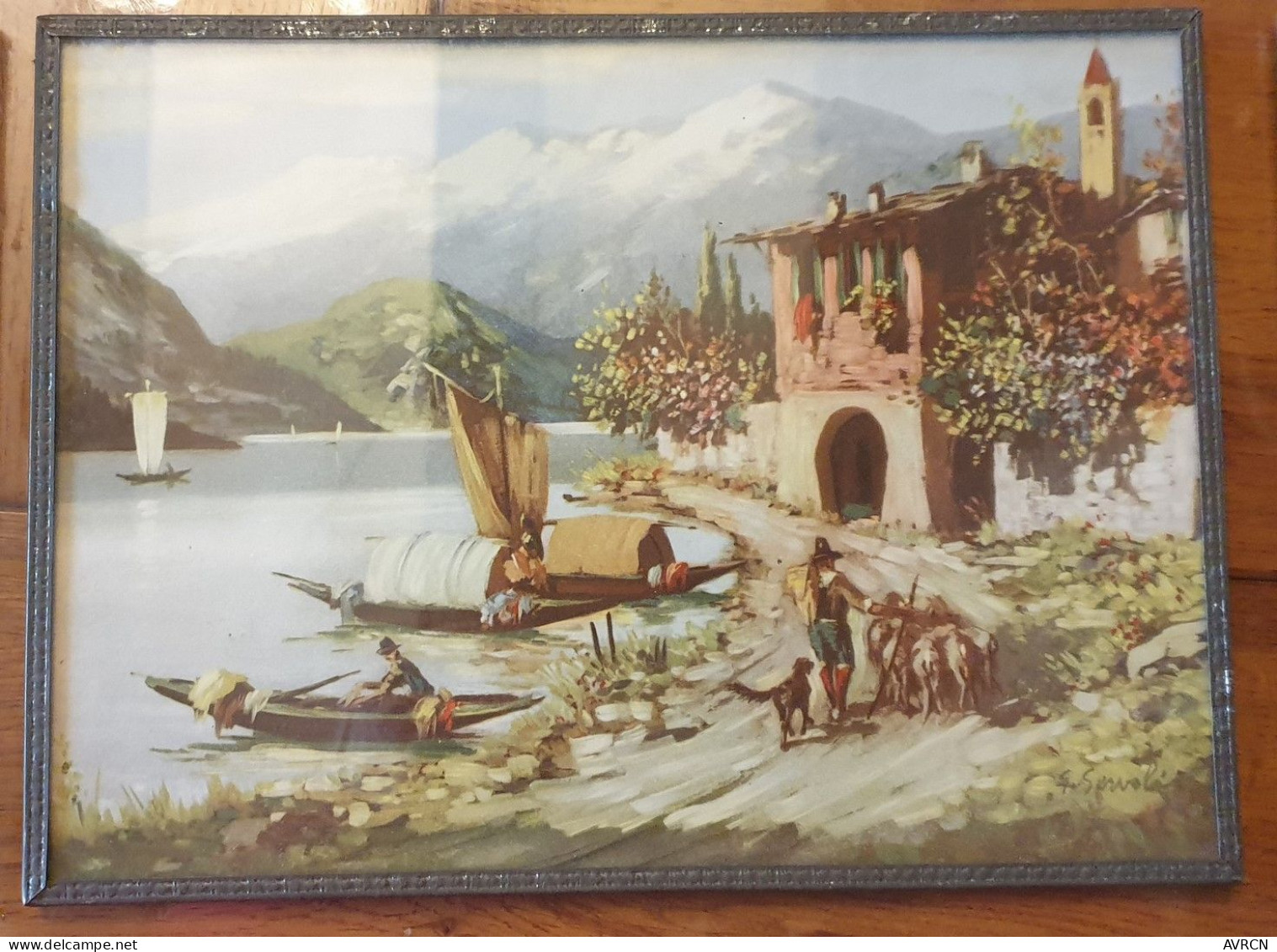 SOUS VERRES IMAGES  REPRODUCTION TABLEAUX. 1950.1960 - Sonstige & Ohne Zuordnung