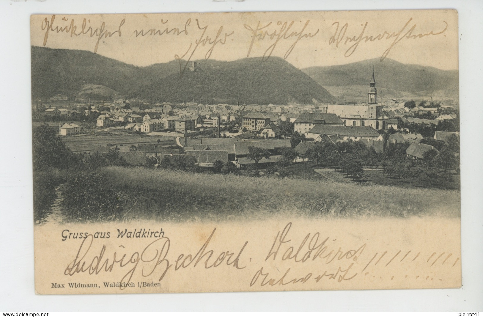 ALLEMAGNE - Gruss Aus WALDKIRCH (1903) - Waldkirch