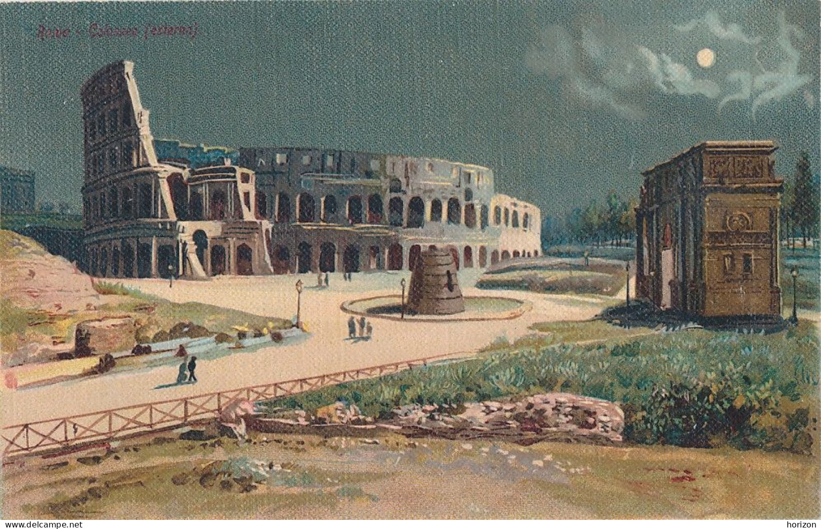 2h.354  ROMA - Lotto Di 8 Vecchie Cartoline Artistiche - Verzamelingen