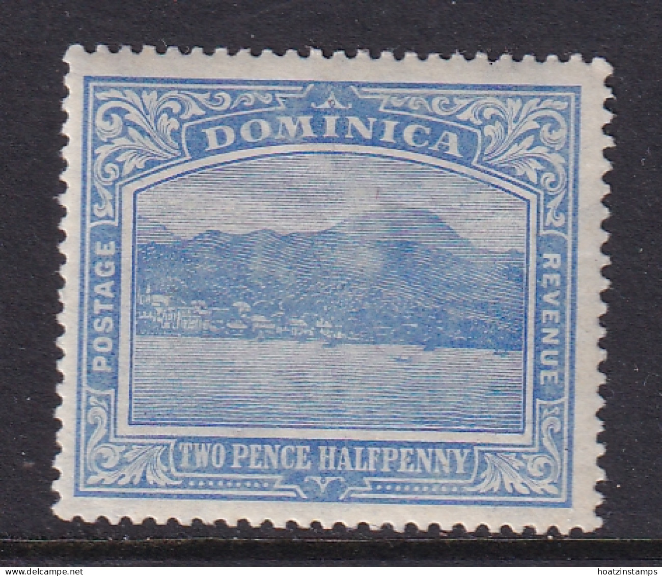 Dominica: 1908/20   Rouseau From The Sea    SG50    2½d   Blue     MH - Dominica (...-1978)