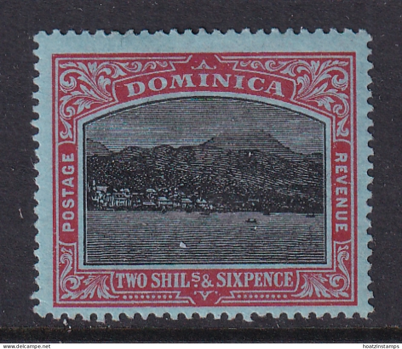 Dominica: 1908/20   Rouseau From The Sea    SG53c    2/6d      MH - Dominique (...-1978)