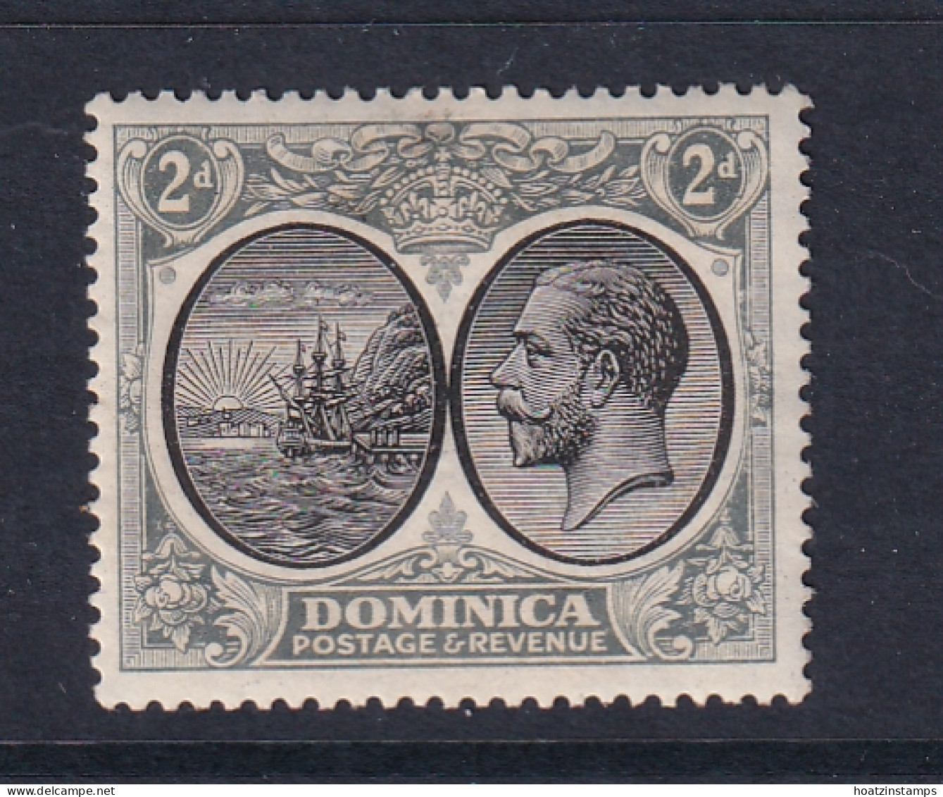 Dominica: 1923/33   KGV    SG76    2d       MH - Dominica (...-1978)