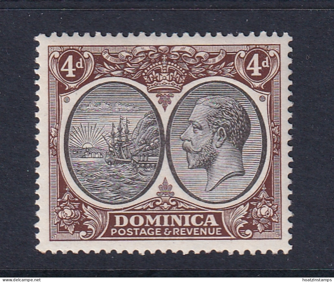 Dominica: 1923/33   KGV    SG81    4d       MH - Dominica (...-1978)