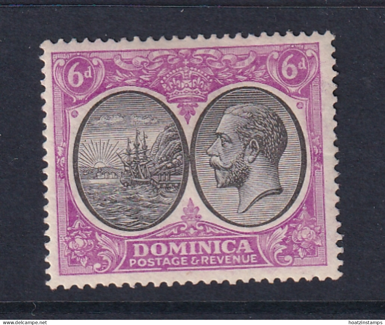 Dominica: 1923/33   KGV    SG82    6d       MH - Dominique (...-1978)