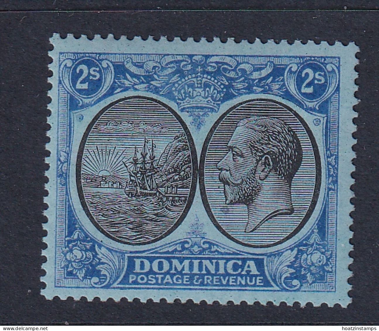 Dominica: 1923/33   KGV    SG84    2/-       MNH - Dominica (...-1978)