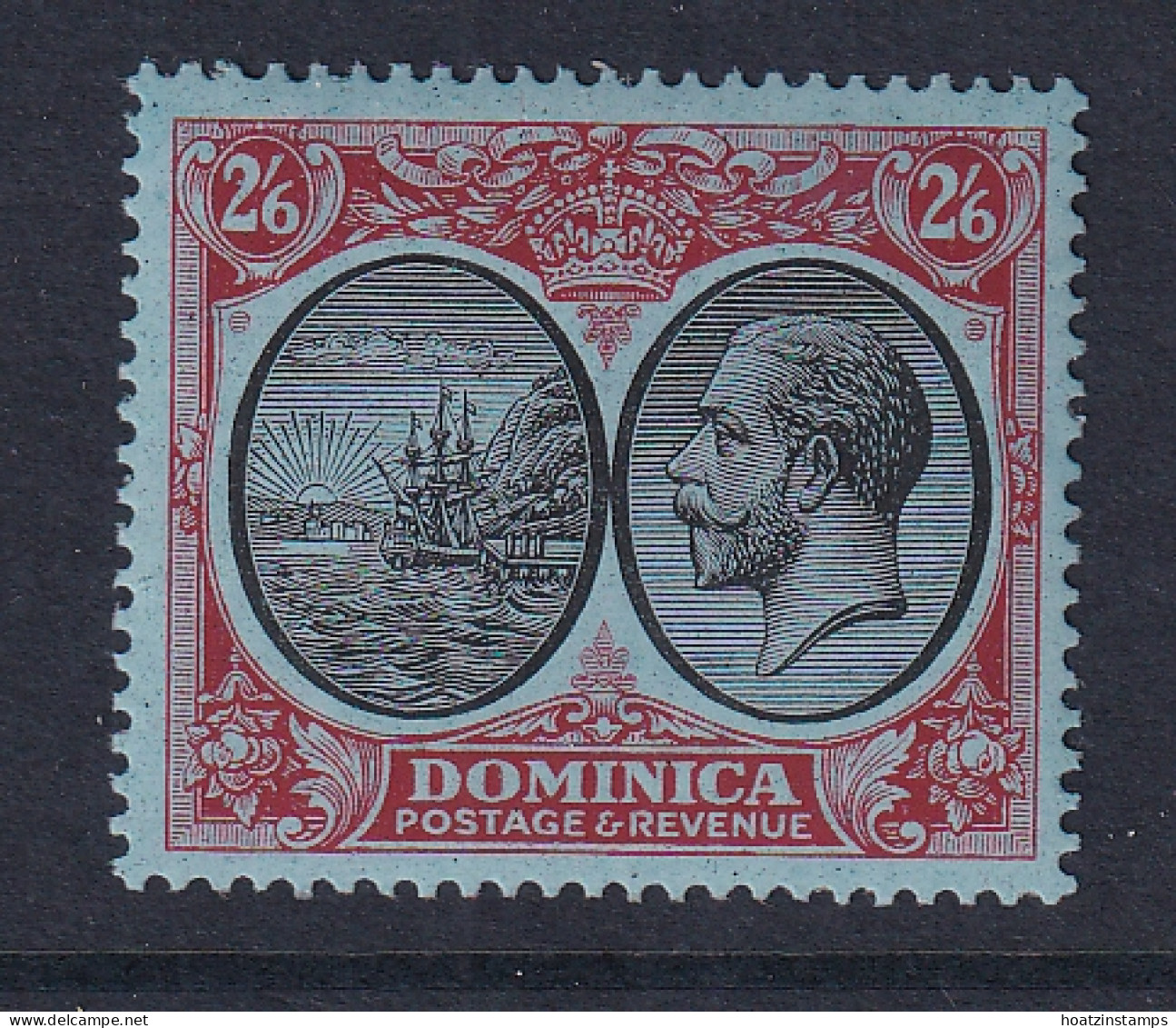 Dominica: 1923/33   KGV    SG85    2/6d       MNH - Dominica (...-1978)