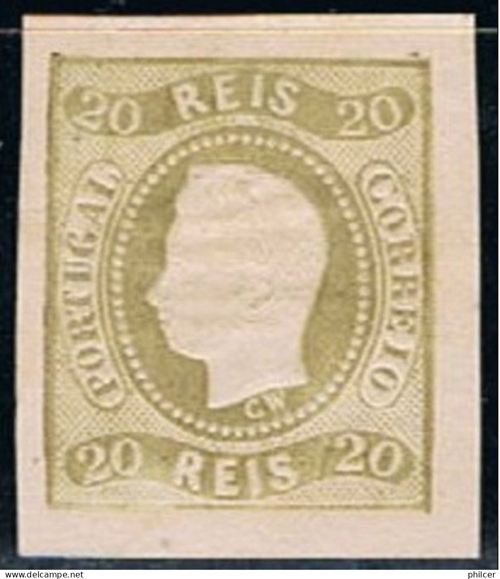 Portugal, 1885, # 21, Reimpressão, MNG - Ongebruikt