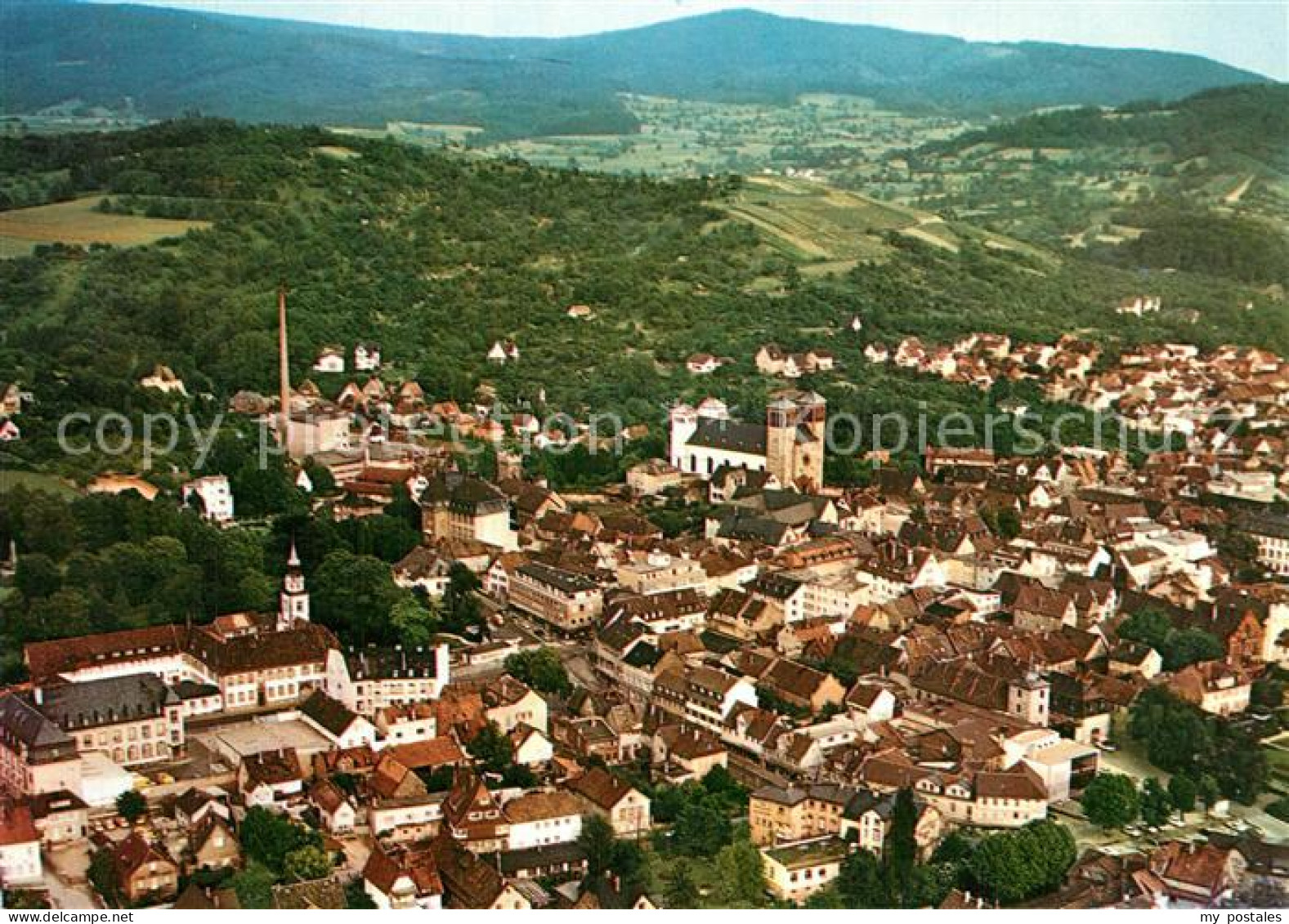 73542494 Bensheim Bergstrasse Fliegeraufnahme Bensheim Bergstrasse - Bensheim