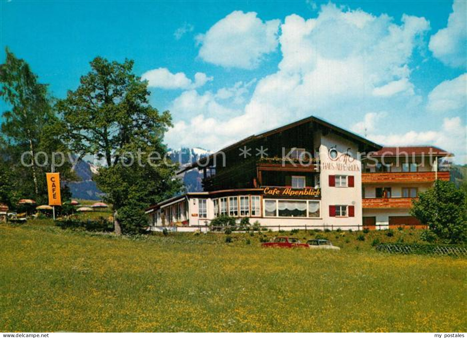 73542427 Fischen Allgaeu Cafe Pension Haus Alpenblick Fischen Allgaeu - Fischen