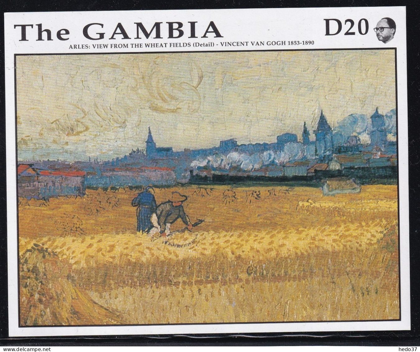 Gambie BF N°121 - Van Gogh - Neuf ** Sans Charnière - TB - Gambie (1965-...)