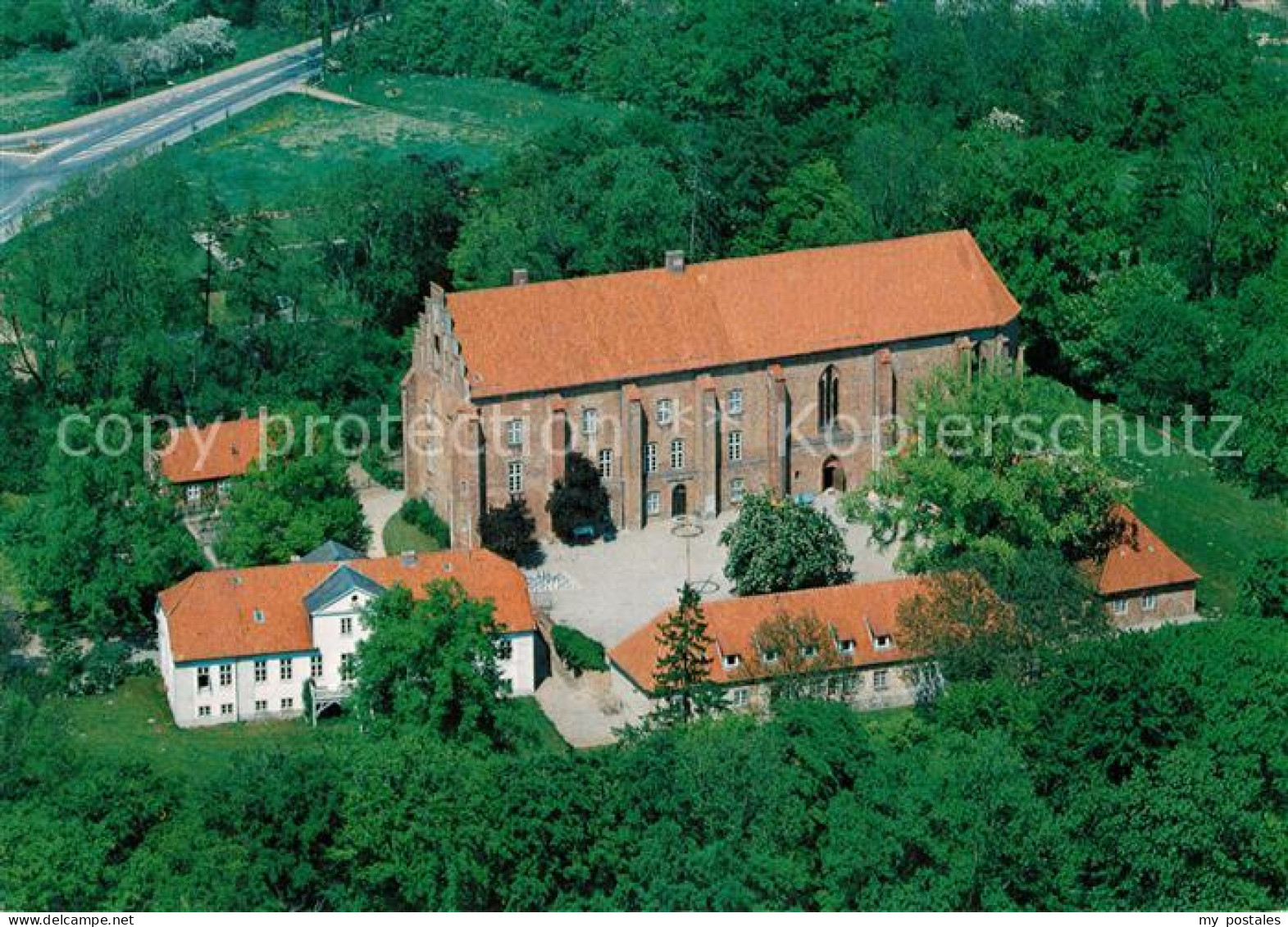 73542201 Cismar Kloster Fliegeraufnahme Cismar - Groemitz