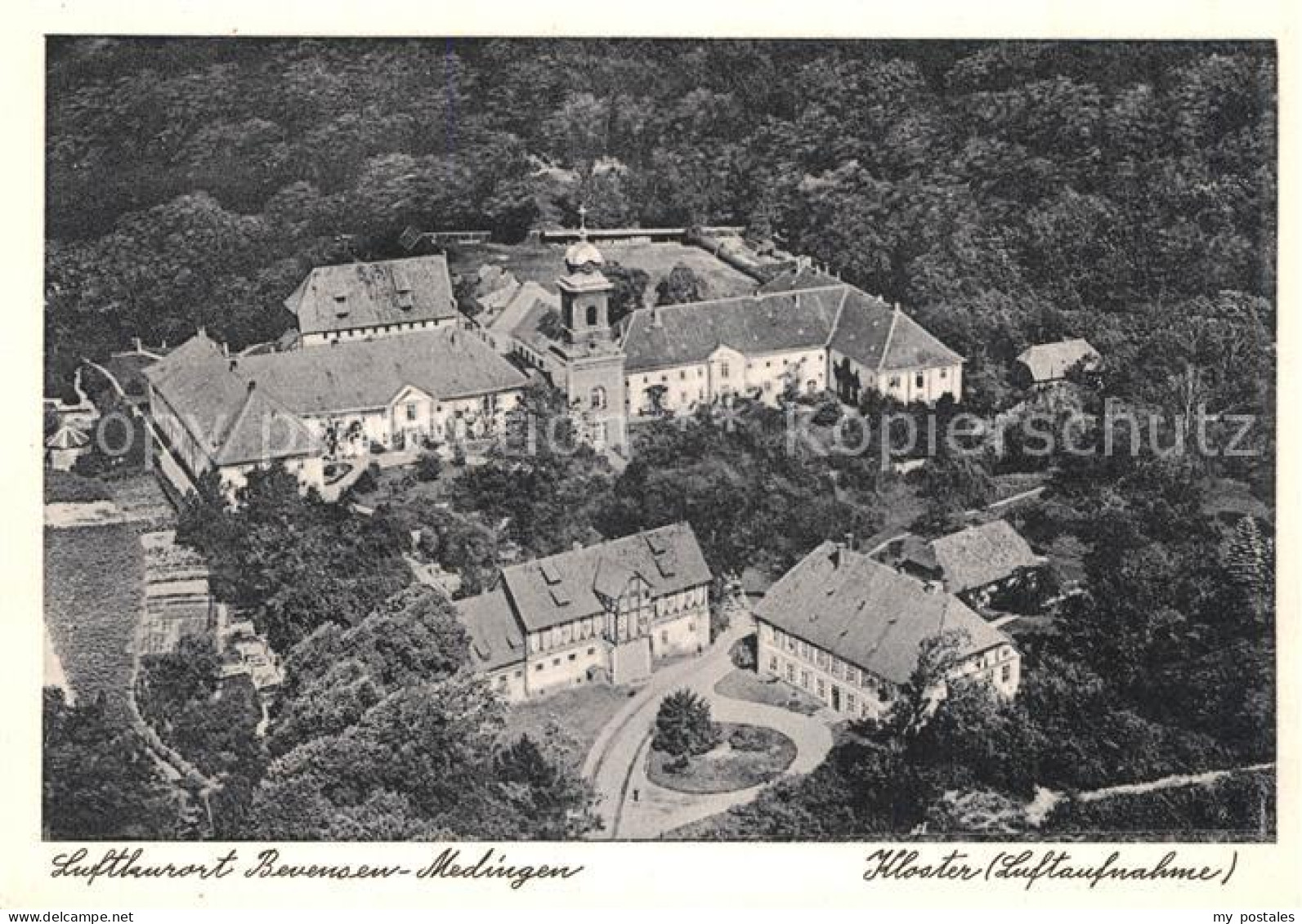 73542129 Medingen Bad Bevensen Kloster Fliegeraufnahme Medingen Bad Bevensen - Bad Bevensen