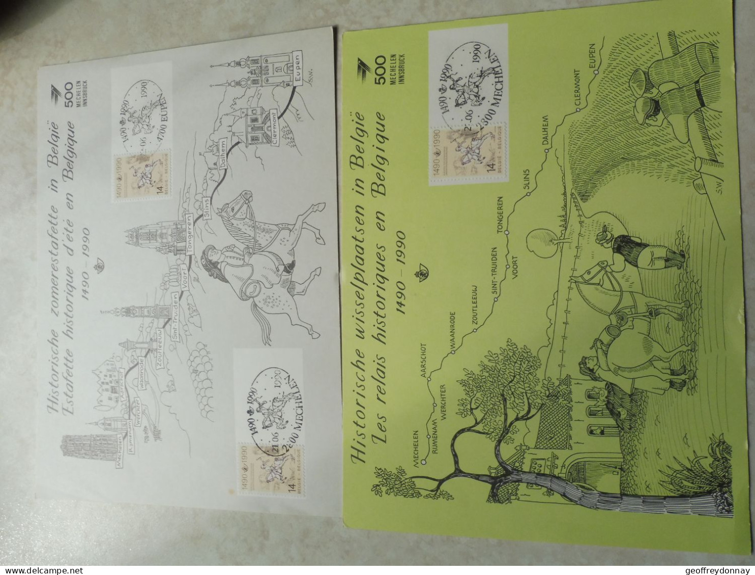 Carte Kaart Souvenir 2350 HKs1/2 Parfait Etat Perfect - Cartoline Commemorative - Emissioni Congiunte [HK]