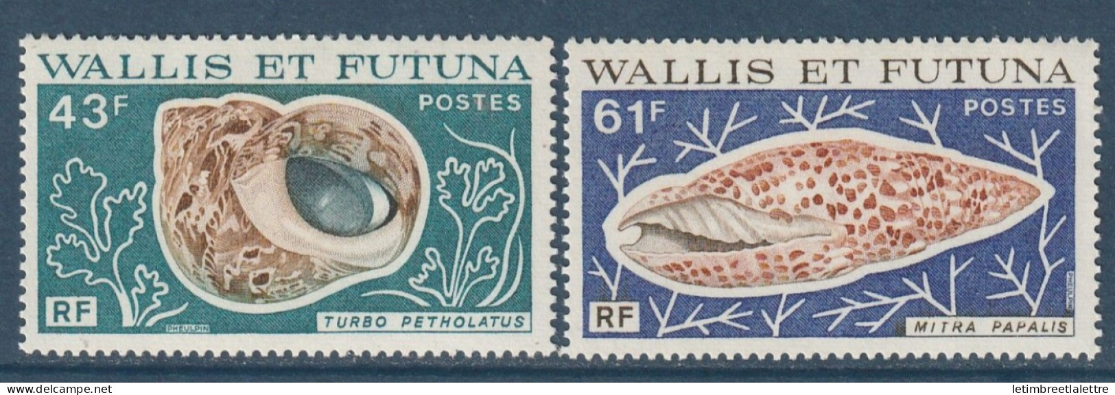 Wallis Et Futuna - YT N° 194 Et 195 ** - Neuf Sans Charnière - 1976 - Nuevos