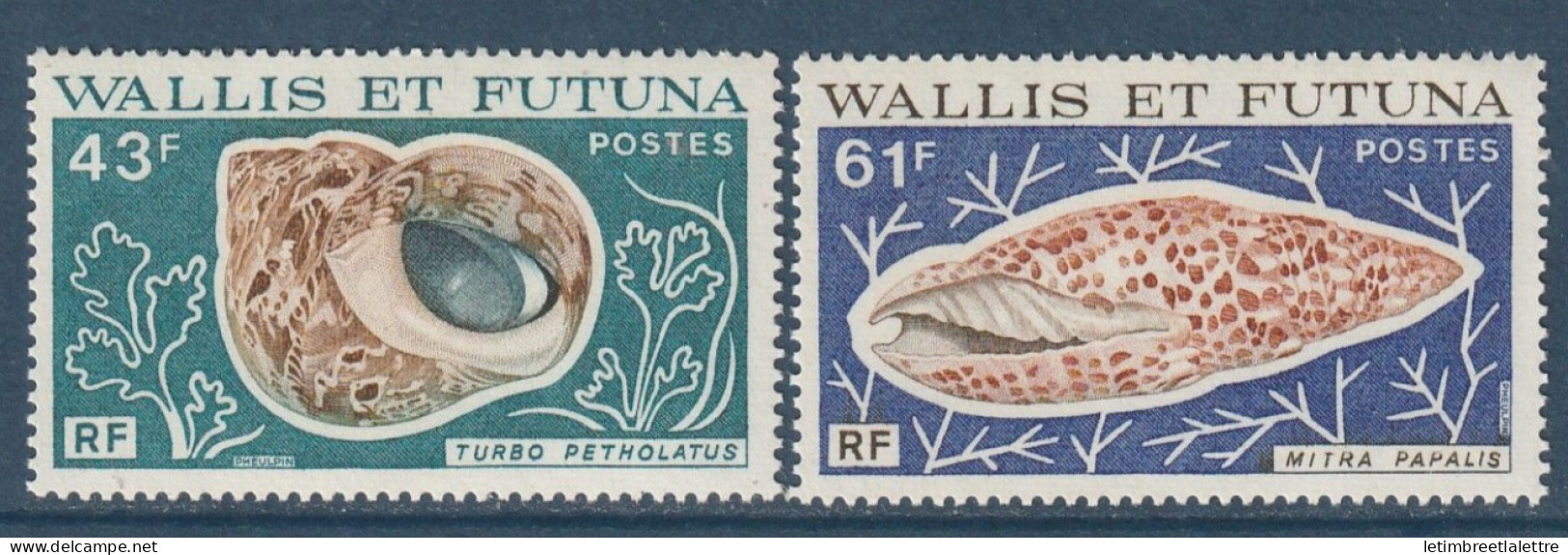 Wallis Et Futuna - YT N° 194 Et 195 ** - Neuf Sans Charnière - 1976 - Unused Stamps