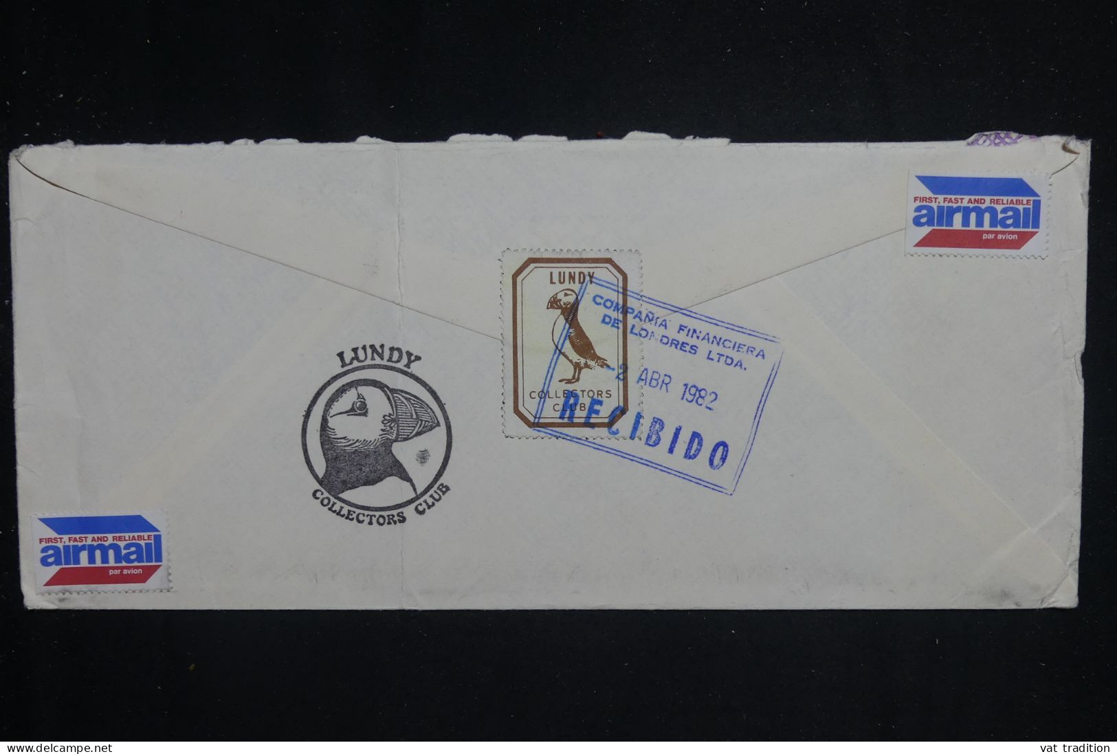 ETATS UNIS - Enveloppe Illustrée ( Lundy) De Boulder Pour Le Costa Rica En 1982, Vignette Au Dos - L 150442 - Briefe U. Dokumente