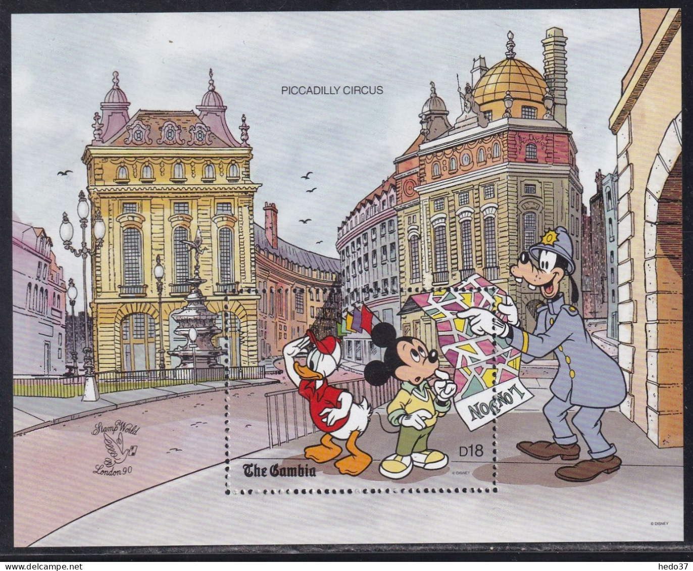 Gambie BF N°94 - Mickey - Neuf ** Sans Charnière - TB - Gambie (1965-...)