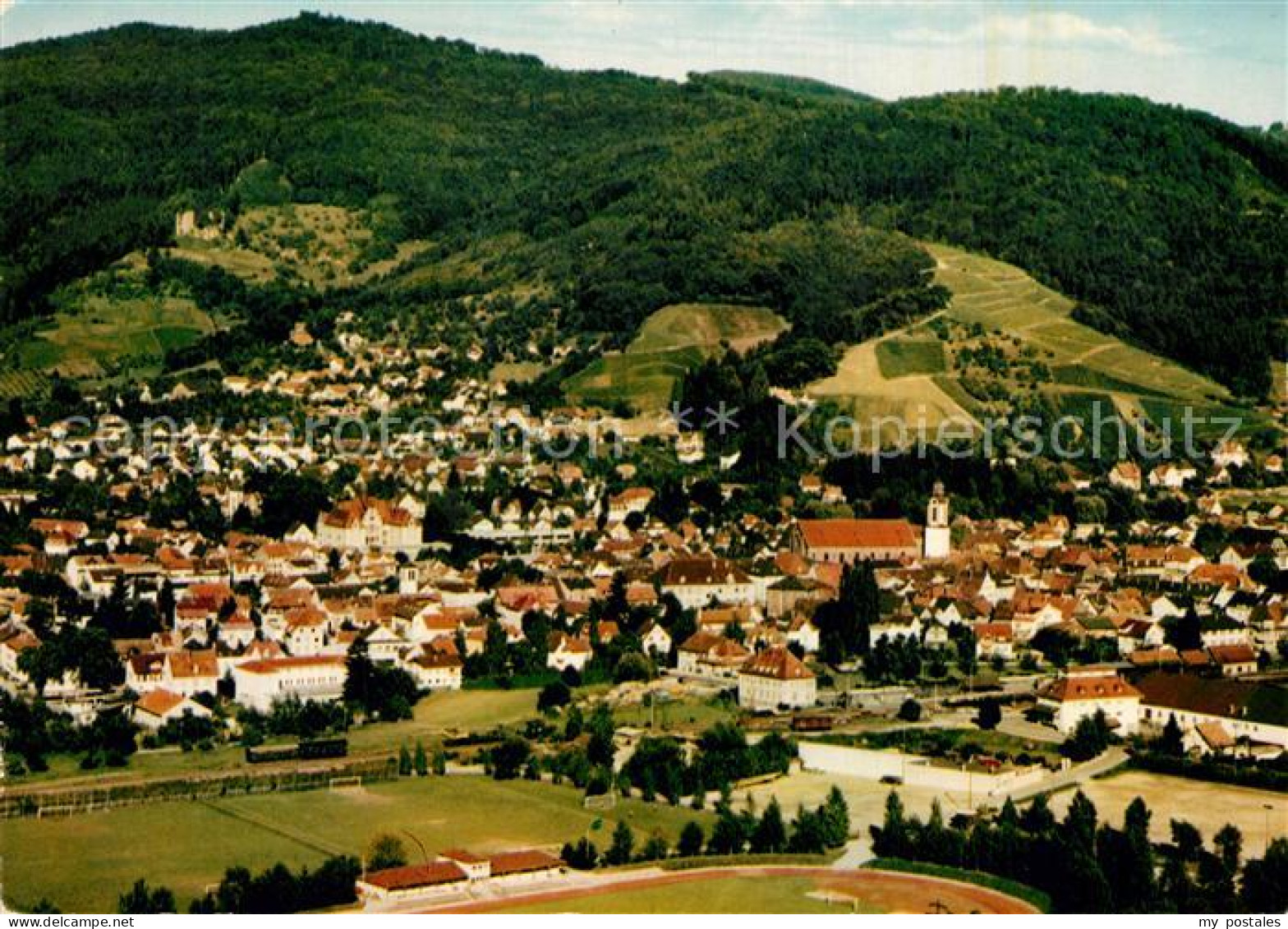 73542059 Oberkirch Baden Fliegeraufnahme Oberkirch Baden - Oberkirch