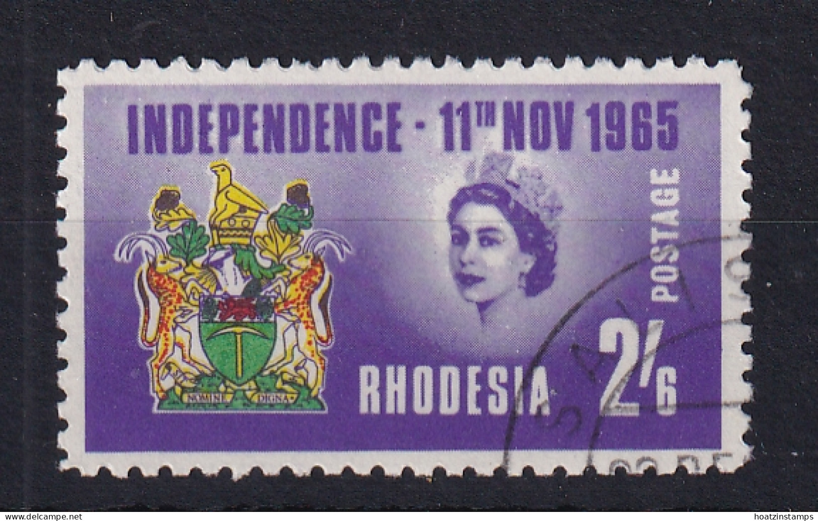 Rhodesia: 1965  Independence     SG358     2/6d   Used - Rhodesien (1964-1980)