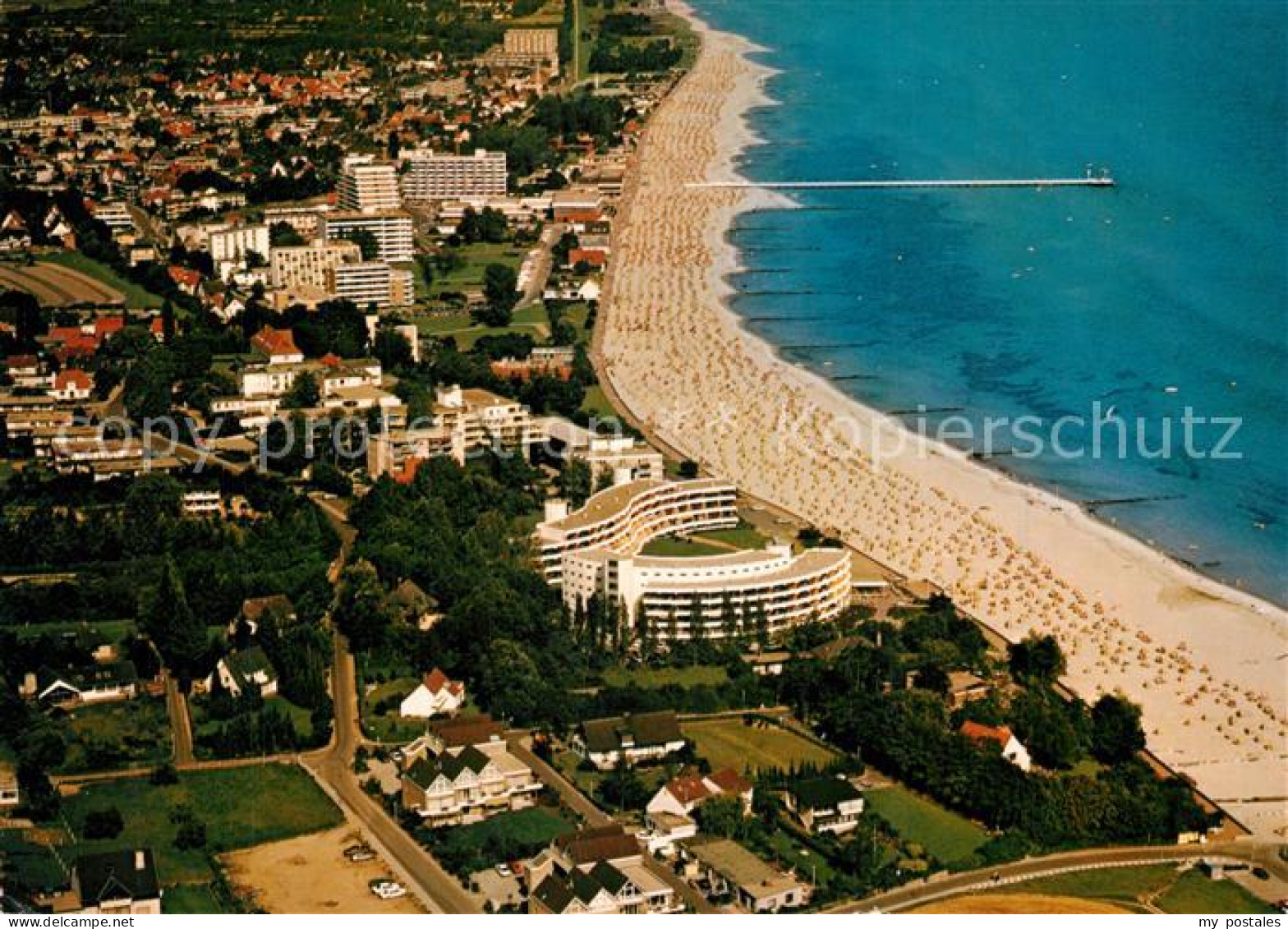 73542015 Groemitz Ostseebad Fliegeraufnahme Groemitz Ostseebad - Groemitz