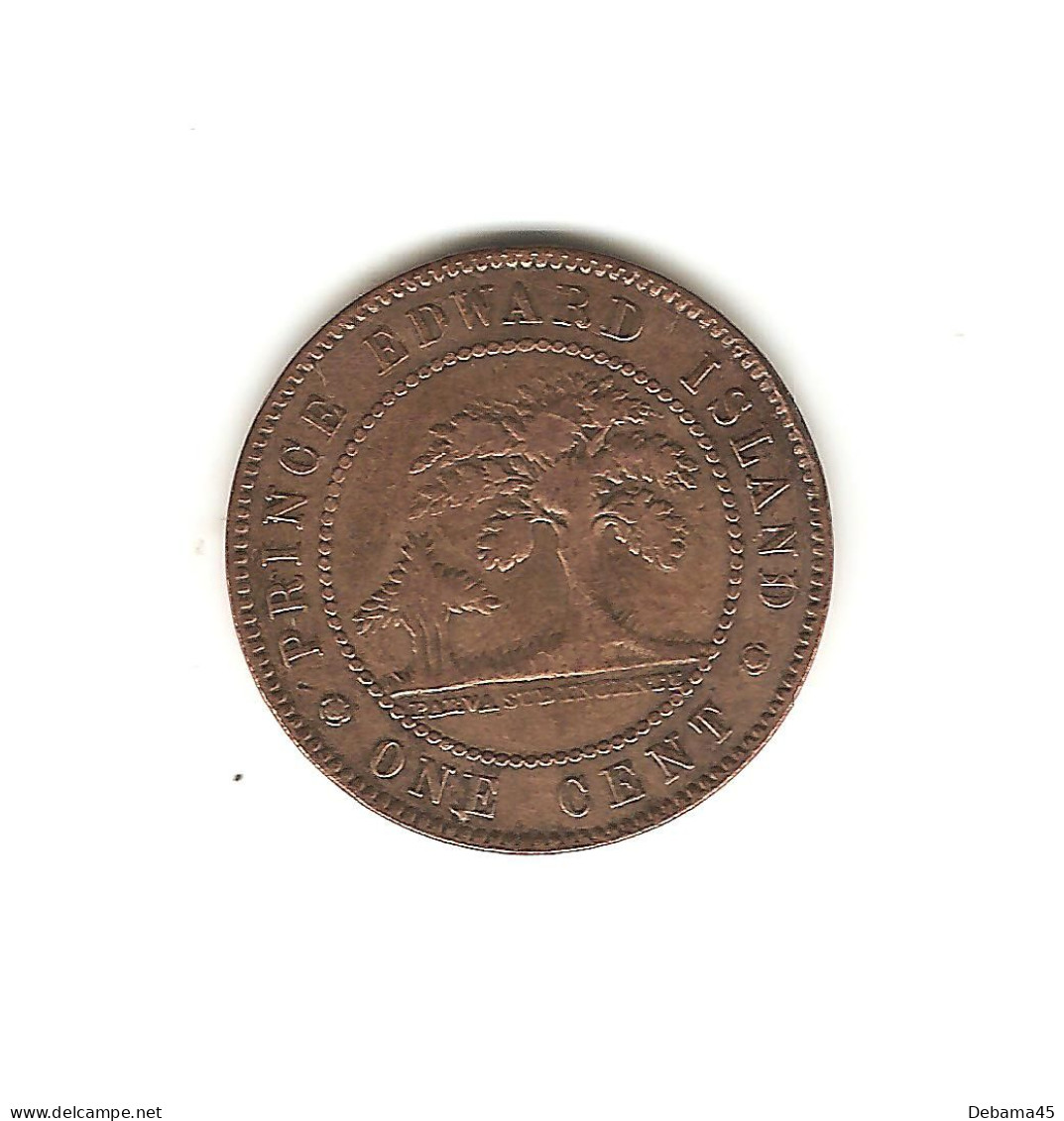 598/ Canada : Province Prince Edward Island : 1 Cent 1871 - Canada