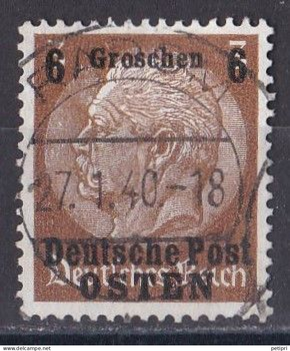 Pologne - 1939 - 1944 - 2ème Guerre Mondiale - Gouvernement Général Y&T  N 17 Oblitéré - Gobierno General