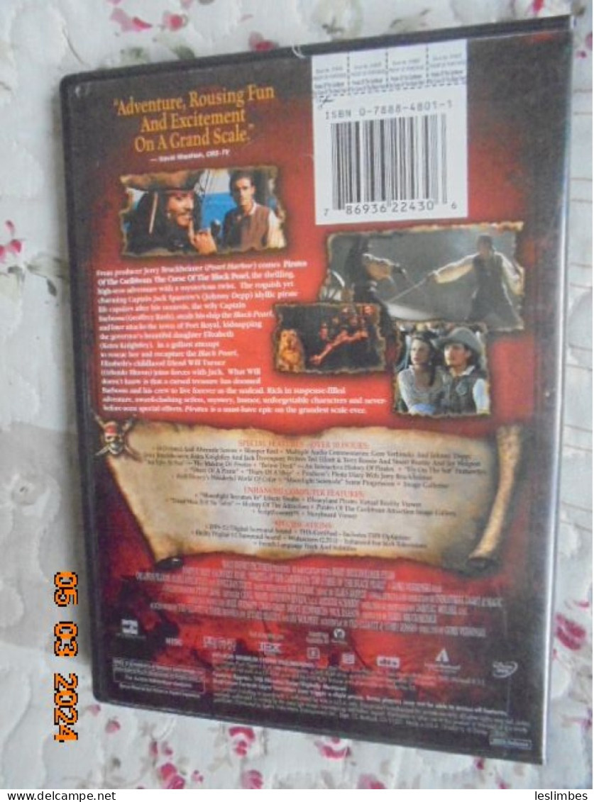 Pirates Of The Caribbean: The Curse Of The Black Pearl - [DVD] [Region 1] [US Import] [NTSC] Gore Verbinski - Acción, Aventura