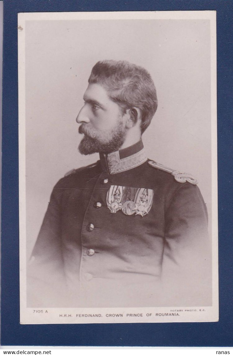 CPA Roumanie Royalty Romania Roemenie Circulée Le Prince Ferdinand - Rumänien