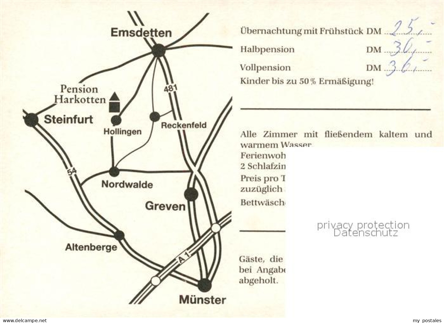 73541311 Emsdetten Pension Harkotten Emsdetten - Emsdetten