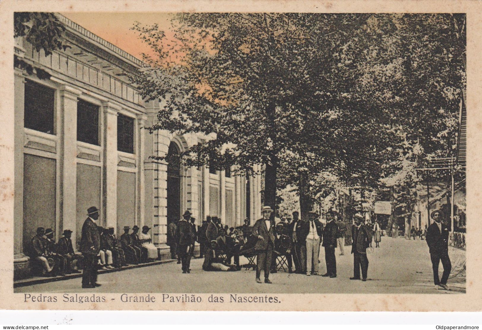 POSTCARD PORTUGAL - PEDRAS SALGADAS - GRANDE PAVILHÃO DAS NASCENTES - Vila Real