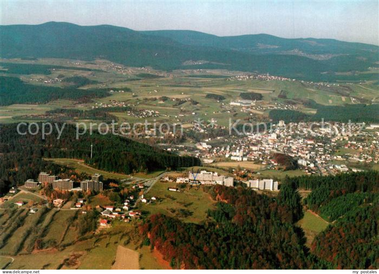 73541155 Freyung Fliegeraufnahme Ferienpark Geyersberg Klinik Wolfstein Kur Und  - Freyung