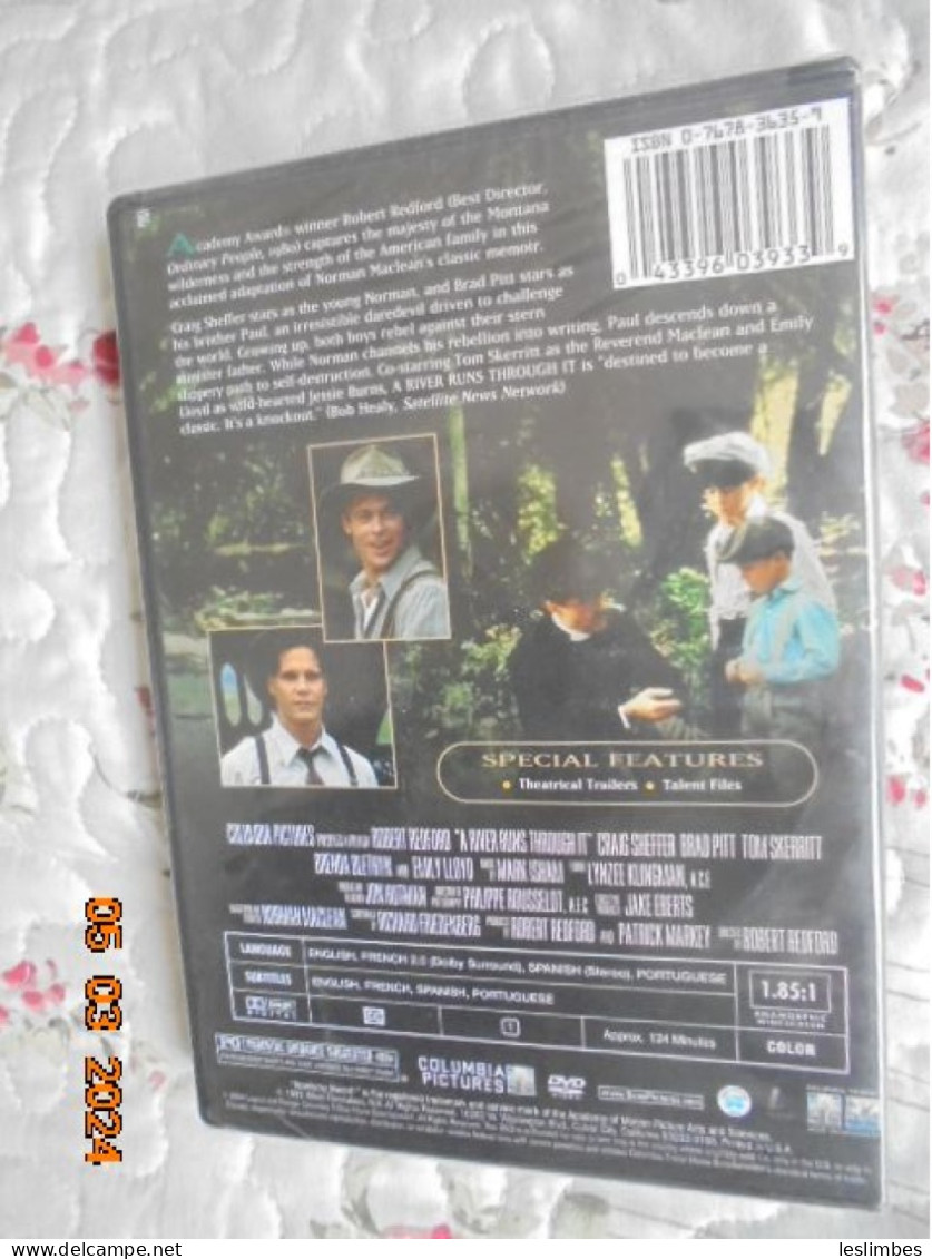 A River Runs Through It- [DVD] [Region 1] [US Import] [NTSC] Robert Redford - Drame