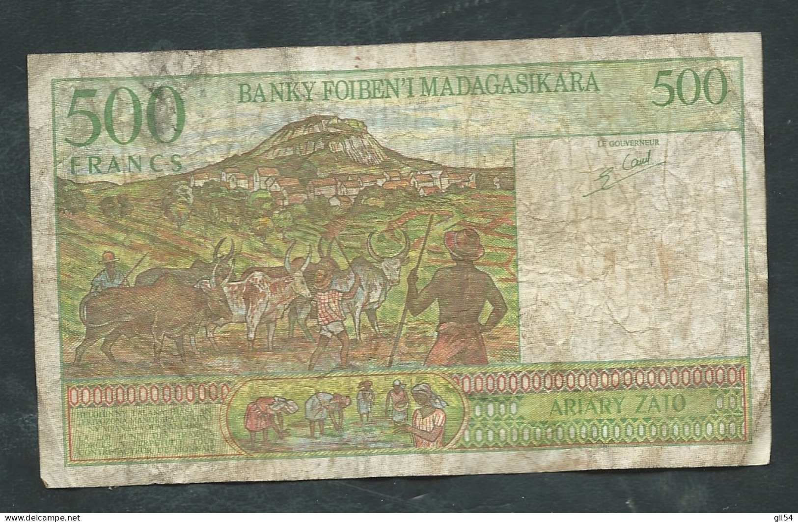 MADAGASCAR 500 FRANCS ND (1994) - B67558060  -  LAURA 12808 - Madagascar