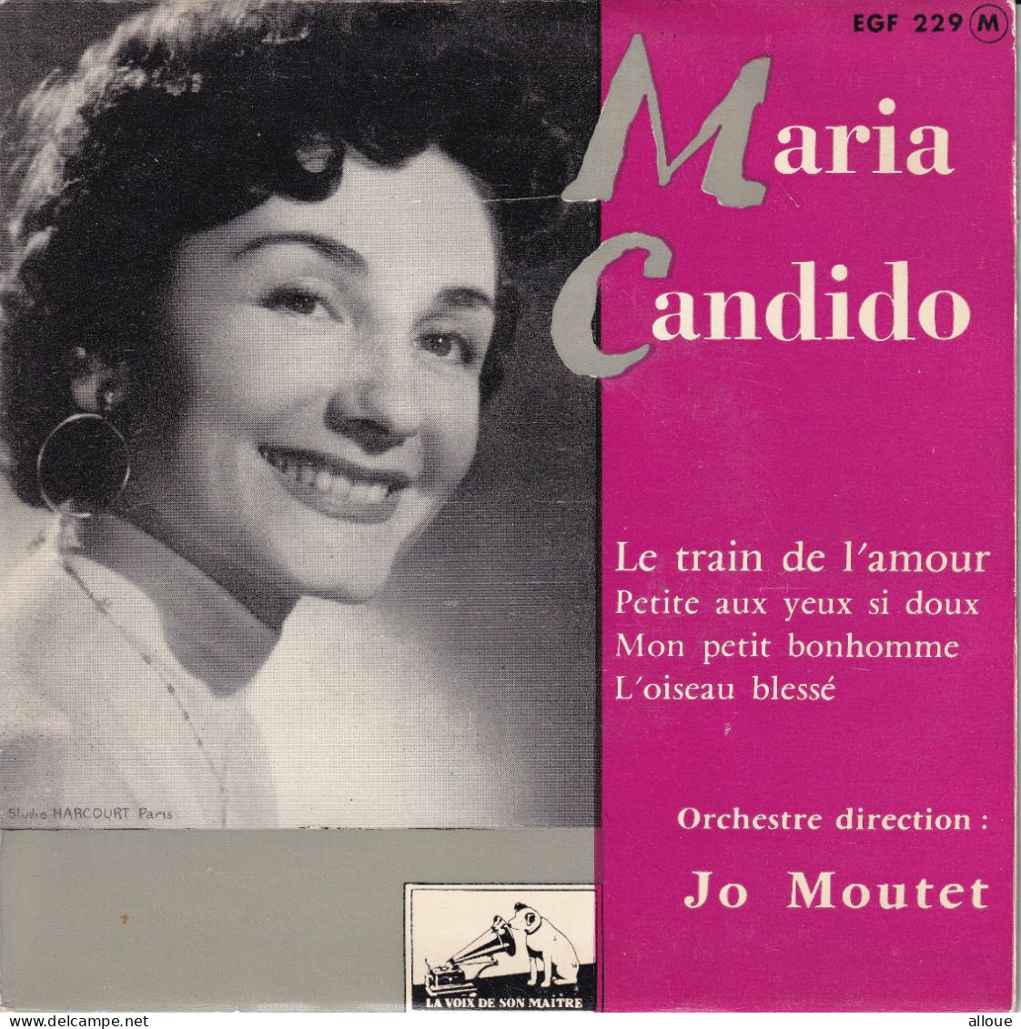 MARIA CANDIDO - FR EP - LE TRAIN DE L'AMOUR + 3 - Andere - Franstalig