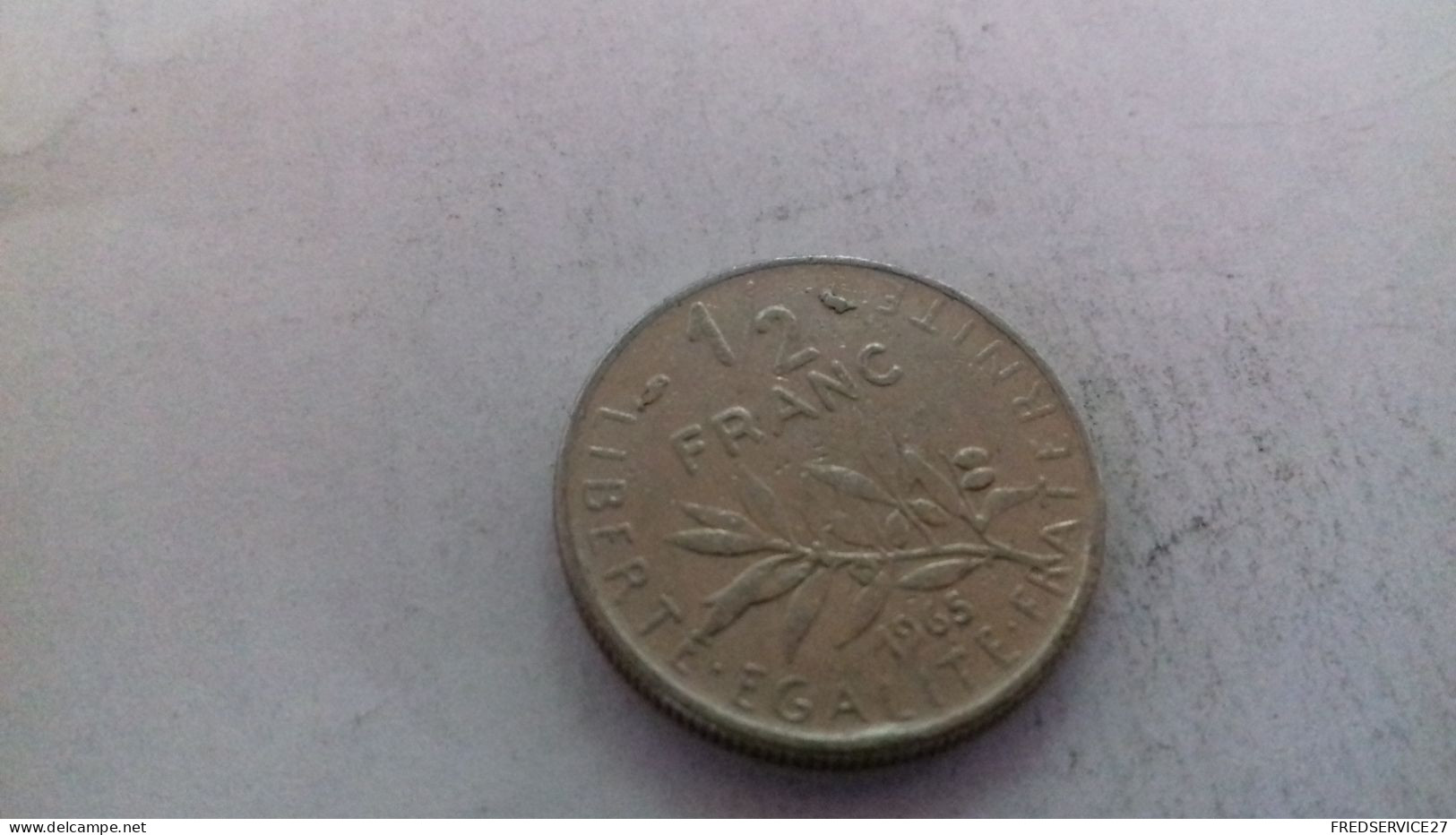 BS5 / 1/2 FRANC SEMEUSE 1965 - 1/2 Franc